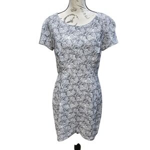 The Kooples NWT Mini Dress‎ Floral Paisley  Short Sleeve Party Cocktail Dress XL